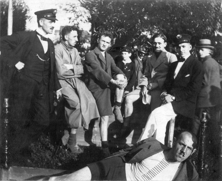 Regatta Giessen 1919 am_Regattaplatz